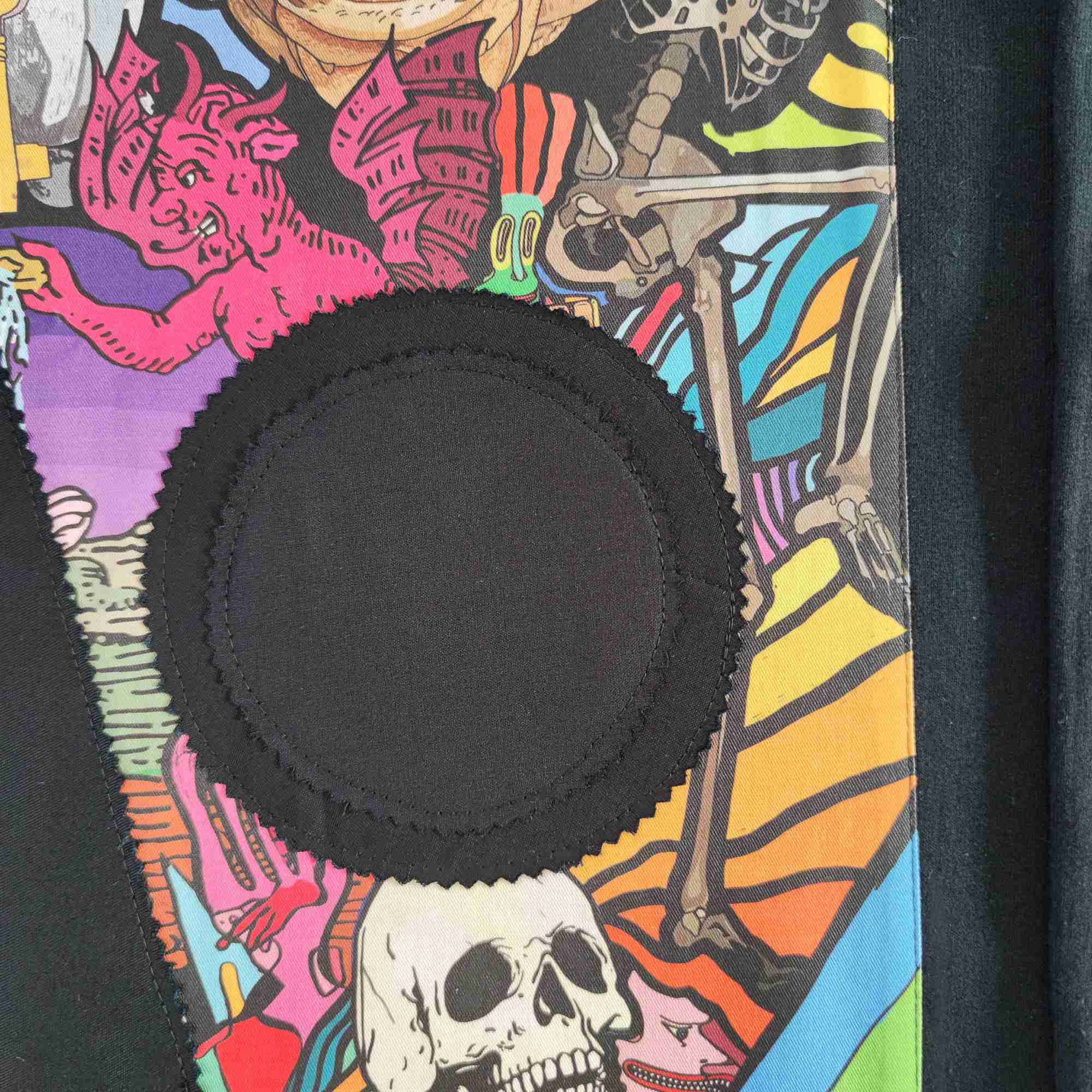 Felpa Nera Life and Death - OG - Back - Black - immagine 3