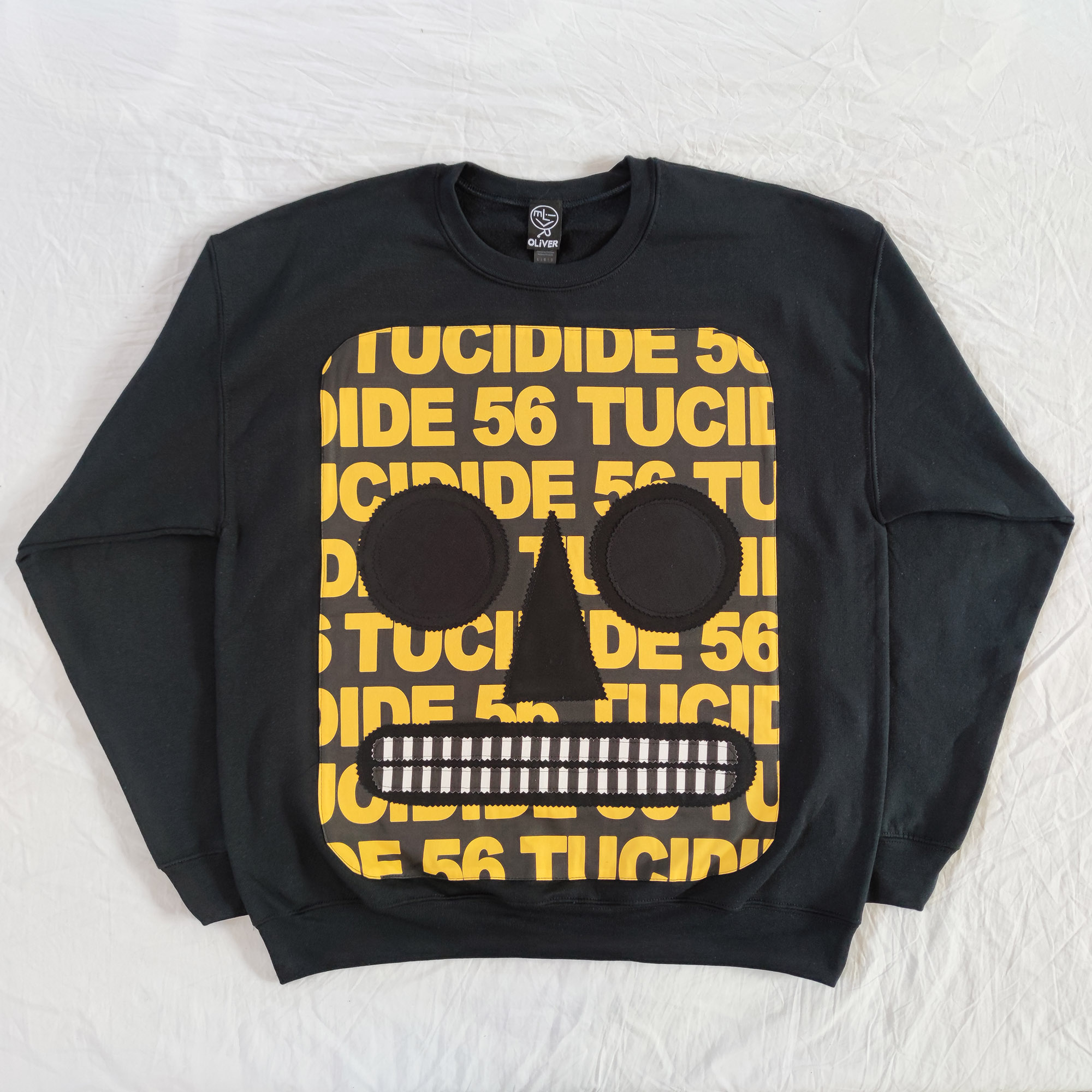 TUCIDIDE 56 - Yellow on Black - Front - Black