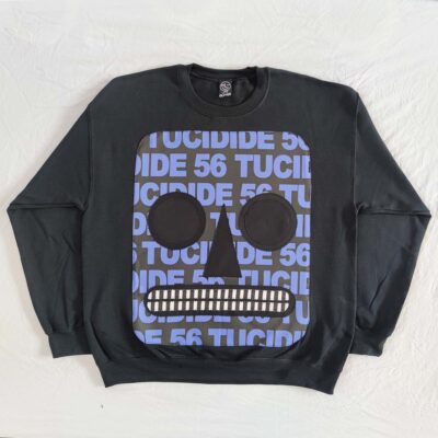 TUCIDIDE 56 - Blue on Black - Front - Black