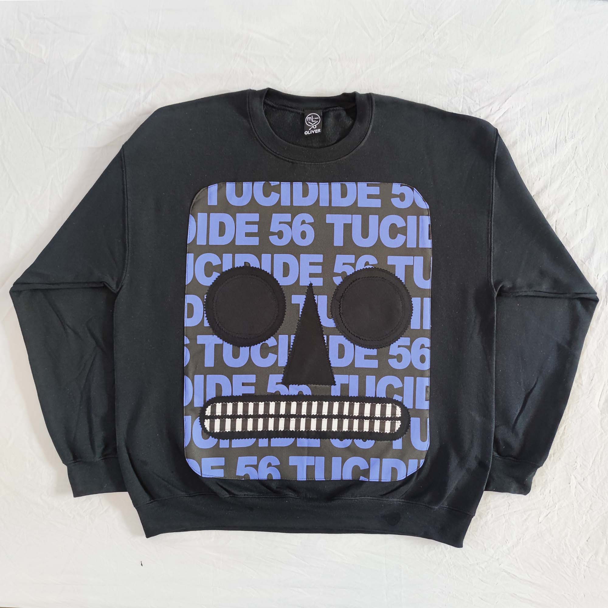 TUCIDIDE 56 - Blue on Black - Front - Black