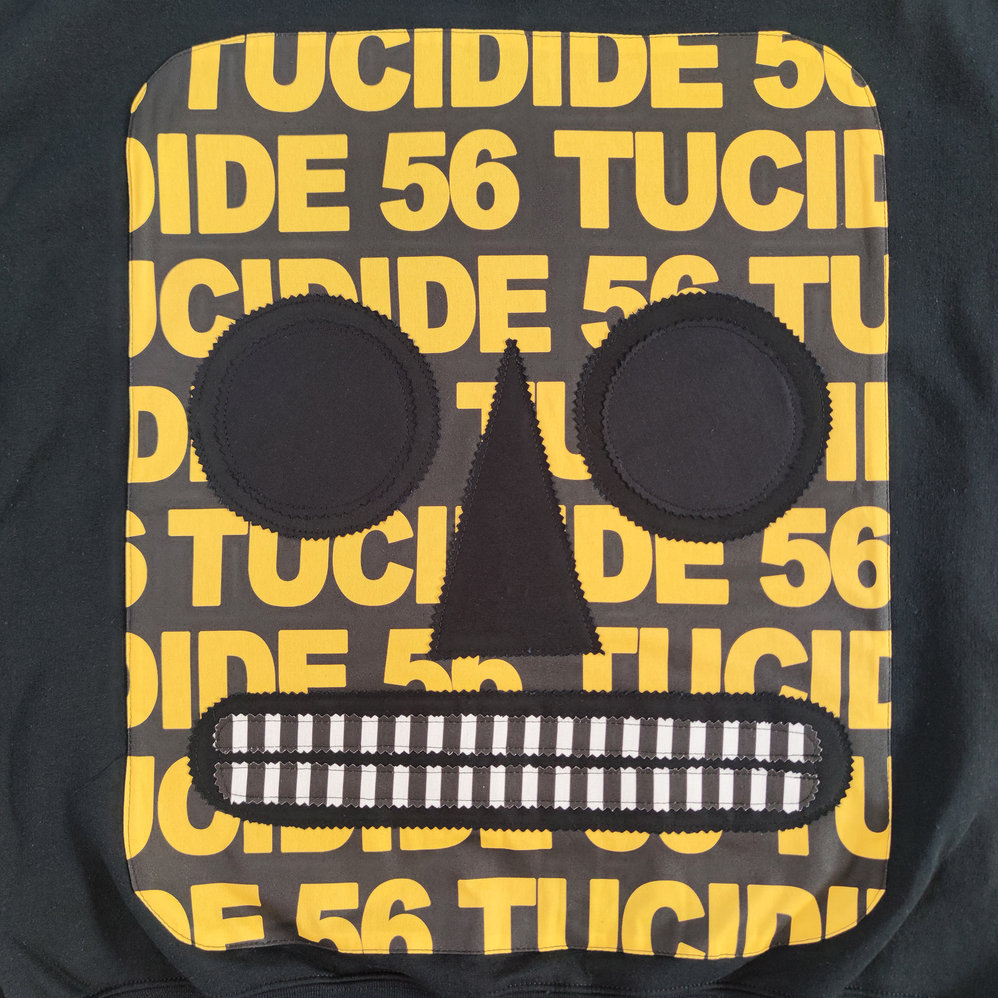 TUCIDIDE 56 - Yellow on Black - Front - Black - immagine 2