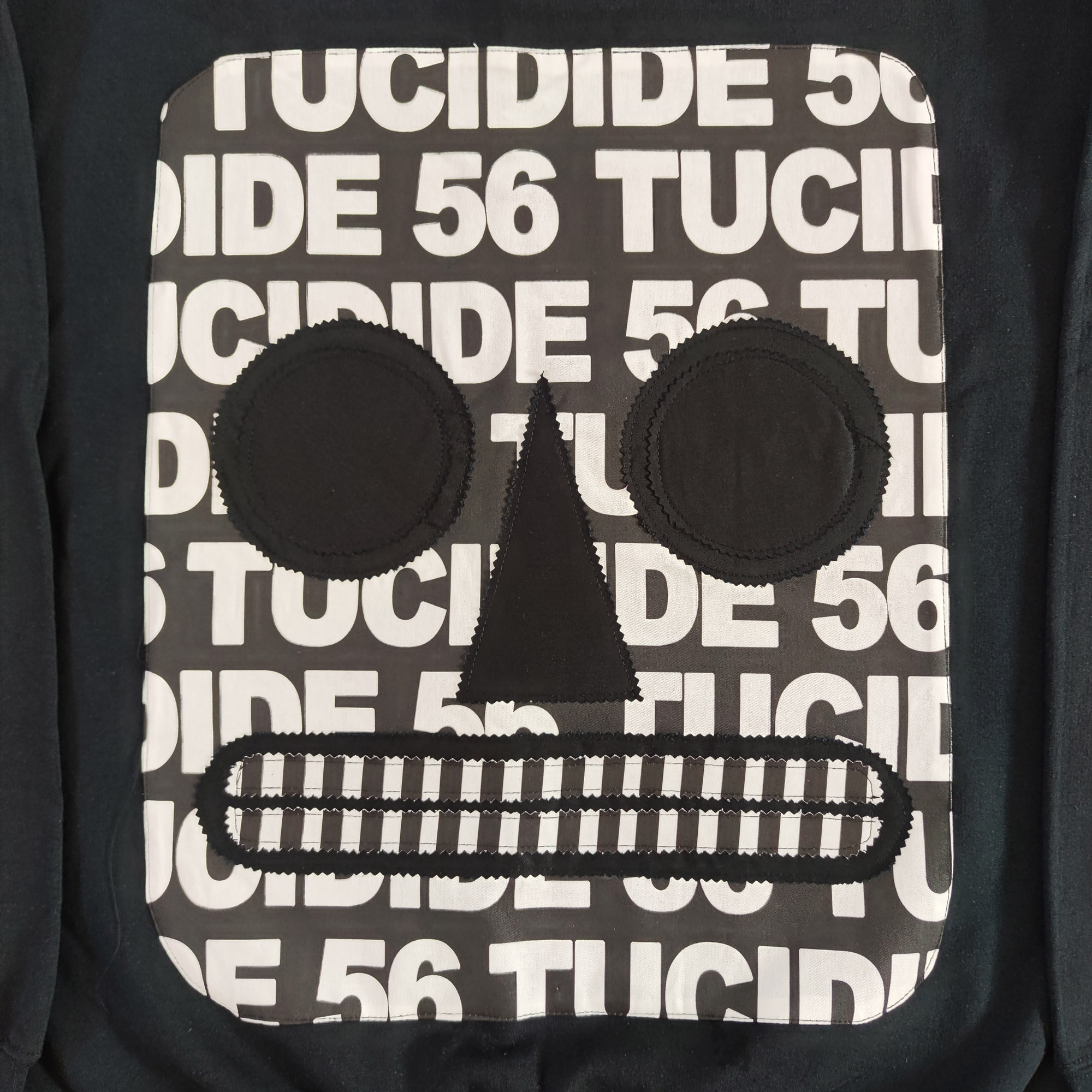TUCIDIDE 56 - White on Black - Back - Black - immagine 2