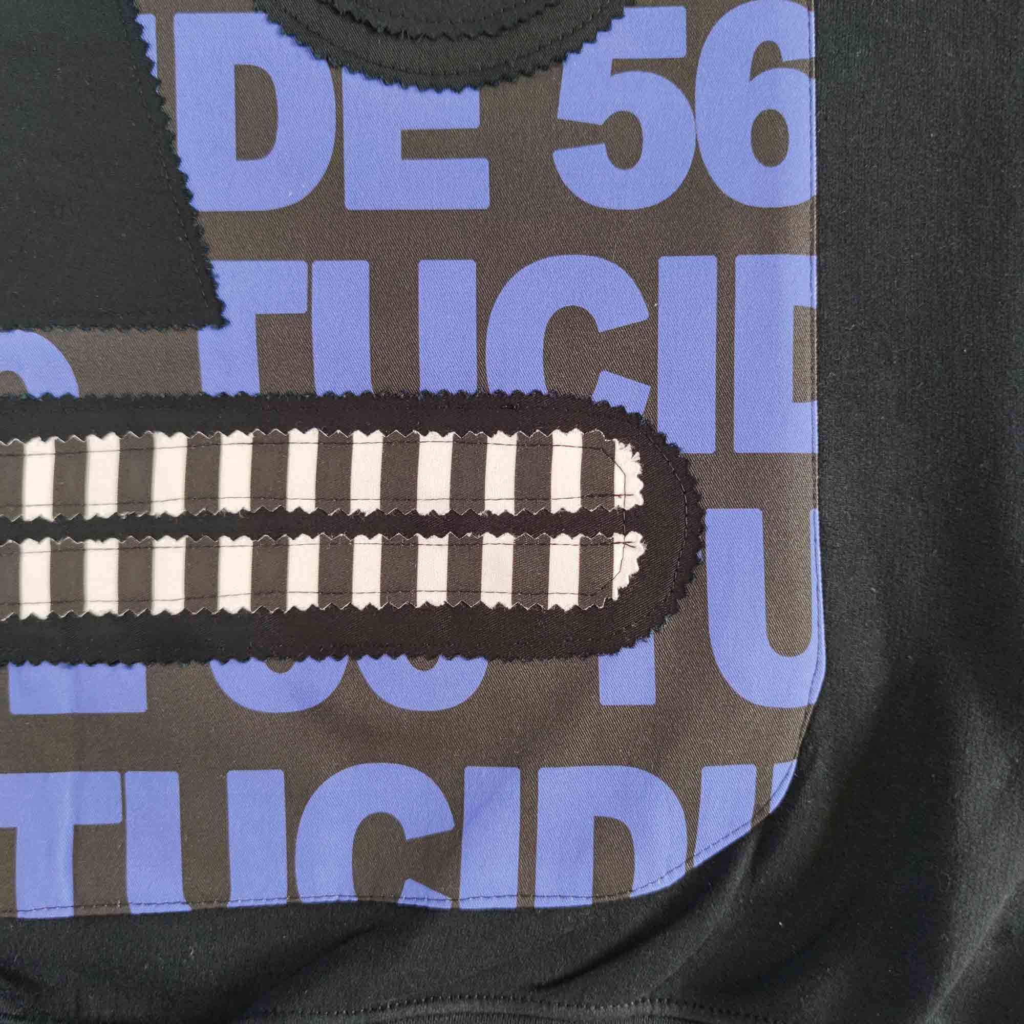 TUCIDIDE 56 - Blue on Black - Front - Black - immagine 5