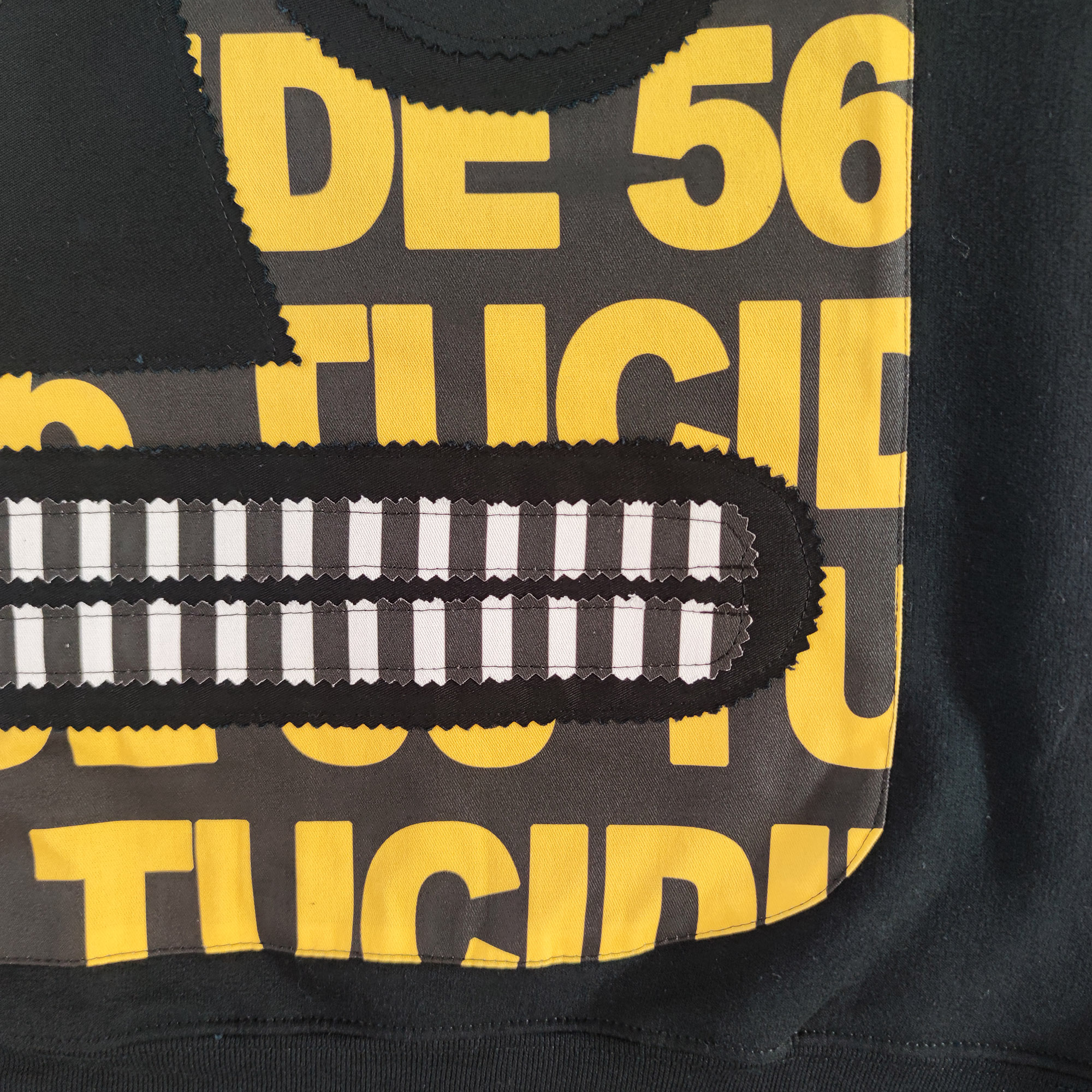 TUCIDIDE 56 - Yellow on Black - Front - Black - immagine 4
