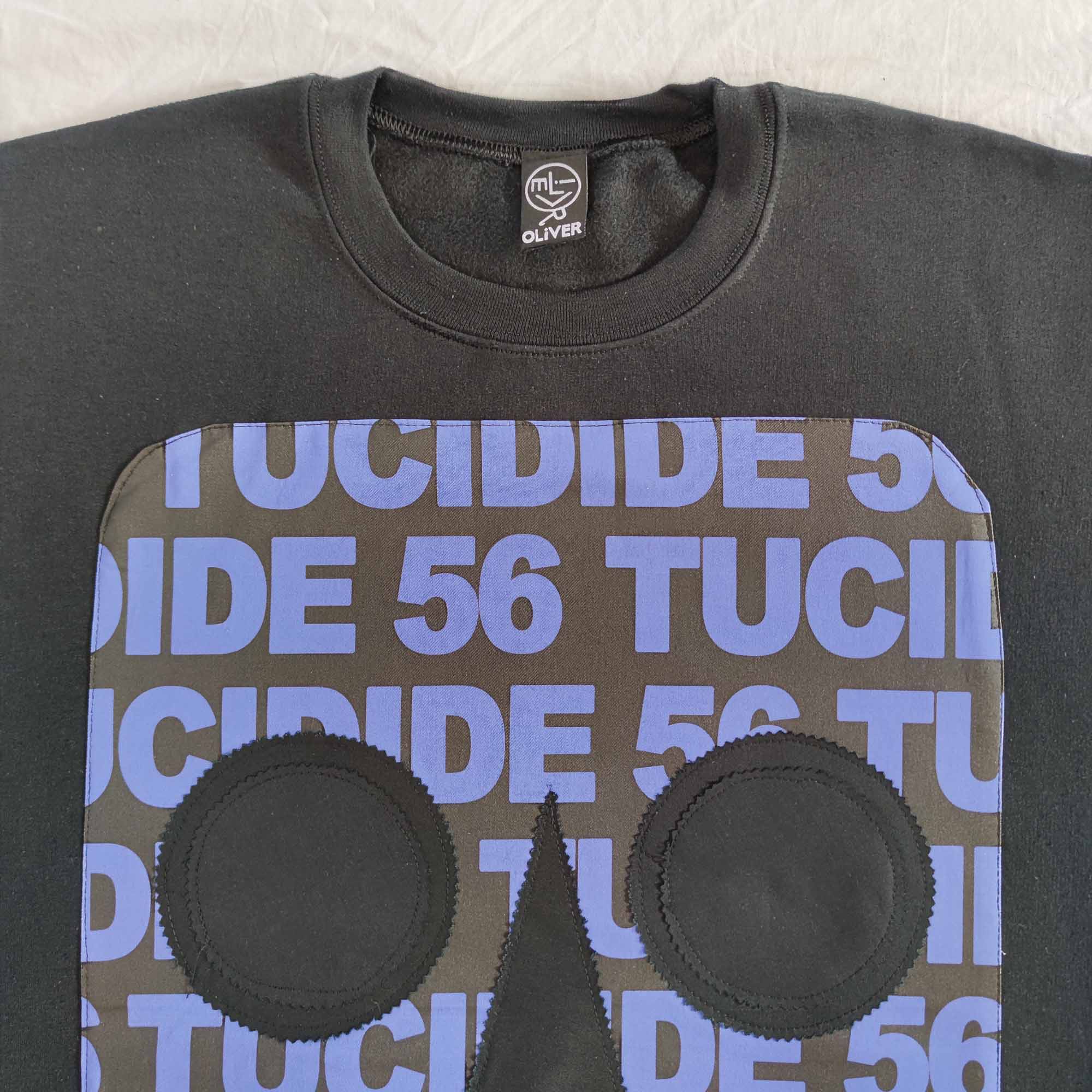 TUCIDIDE 56 - Blue on Black - Front - Black - immagine 6