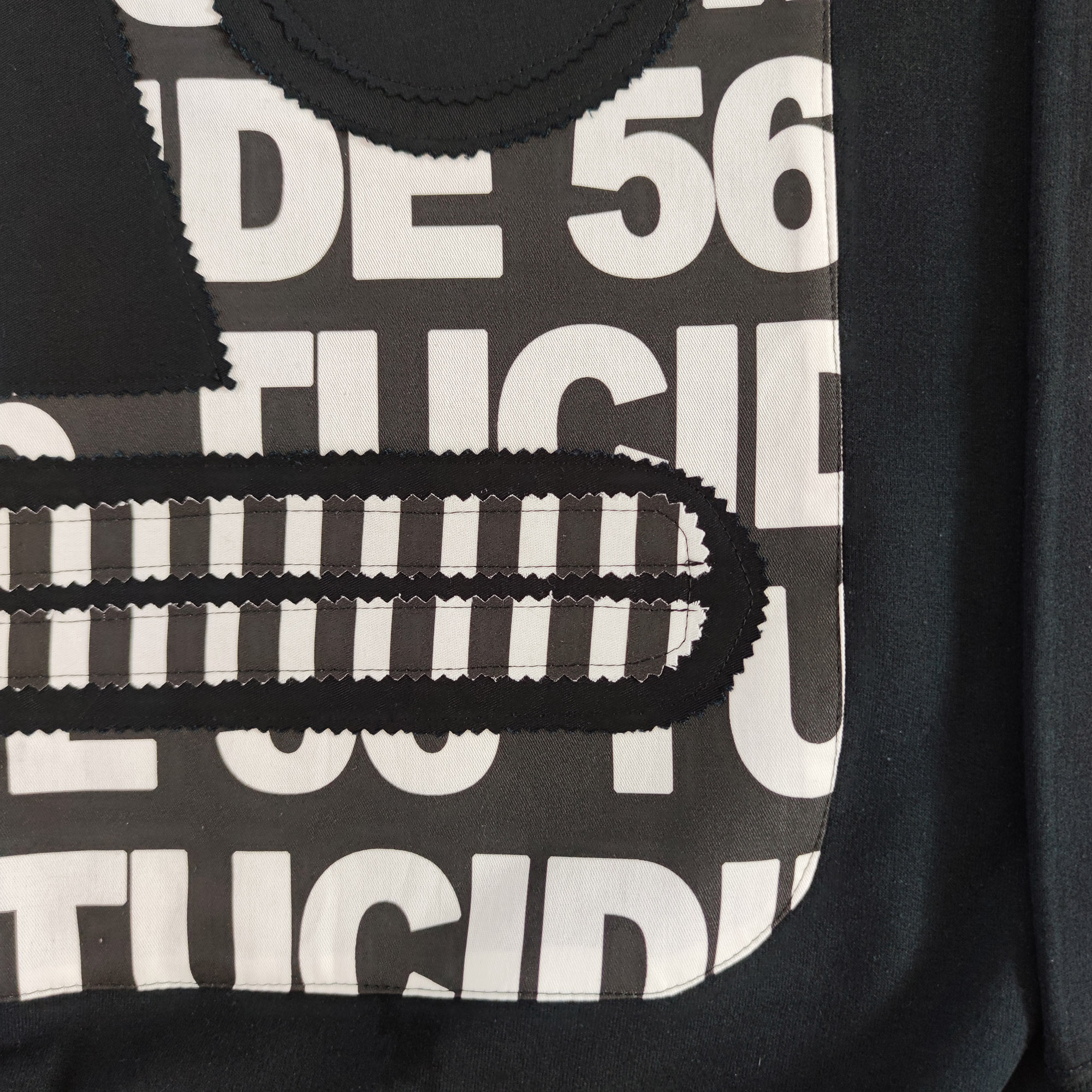 TUCIDIDE 56 - White on Black - Back - Black - immagine 4
