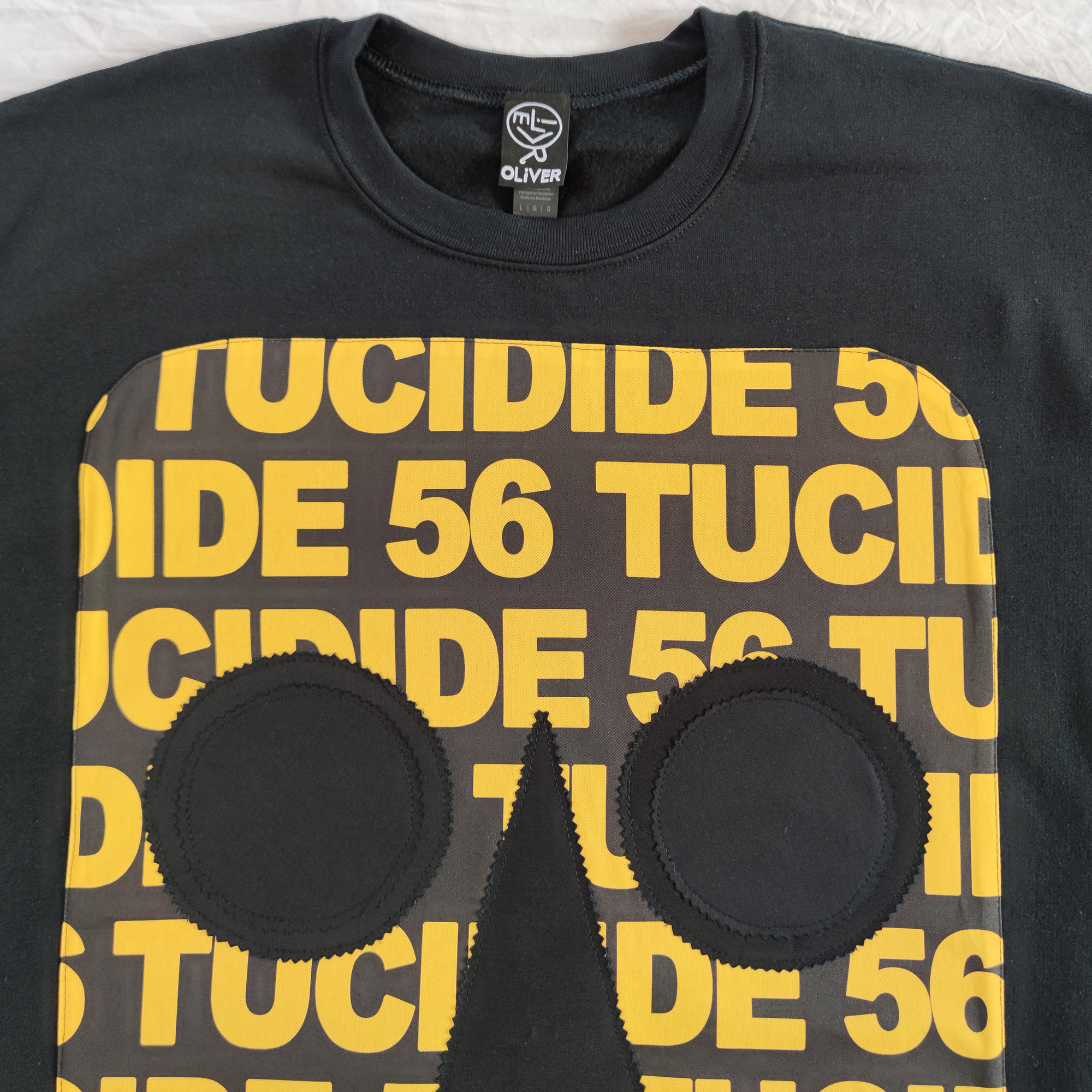 TUCIDIDE 56 - Yellow on Black - Front - Black - immagine 5