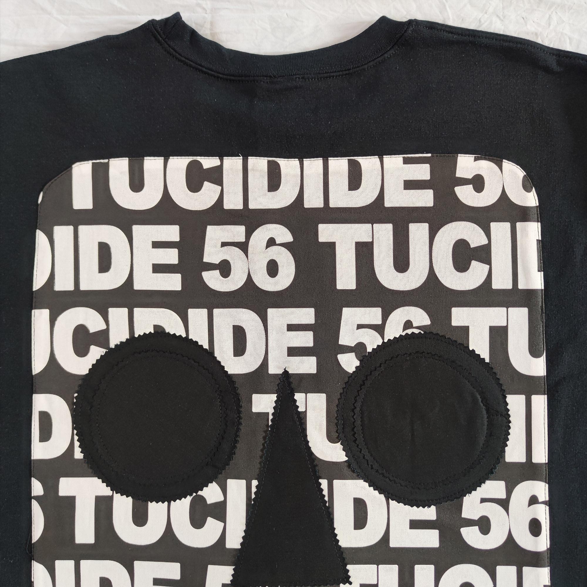 TUCIDIDE 56 - White on Black - Back - Black - immagine 5