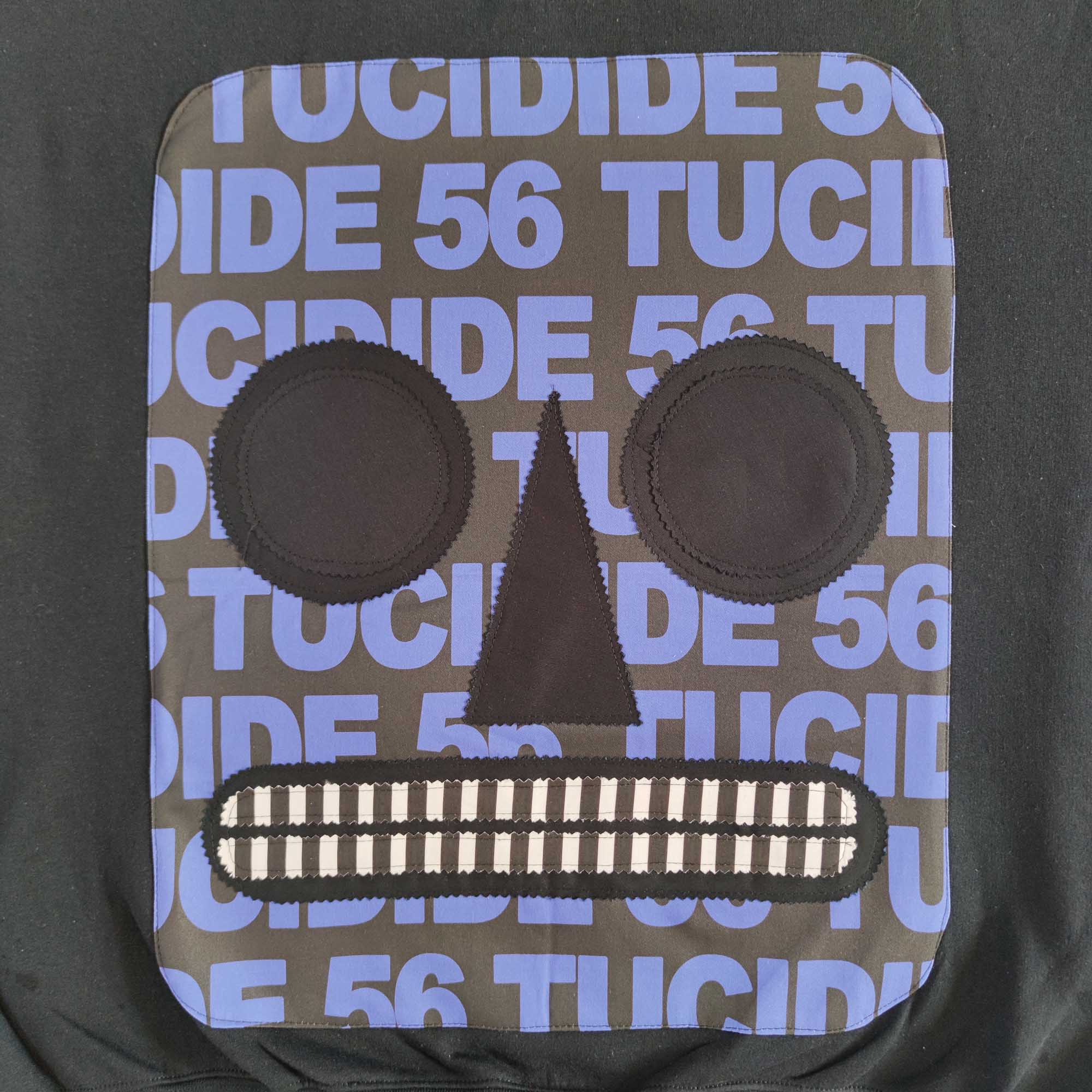 TUCIDIDE 56 - Blue on Black - Front - Black - immagine 3