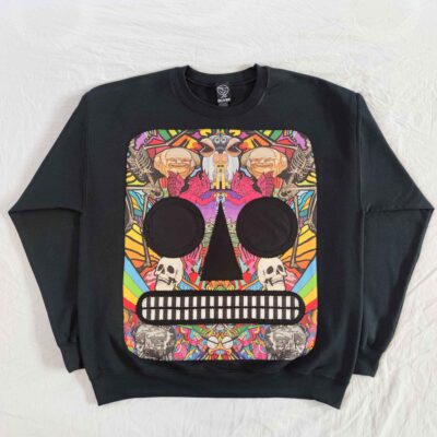 Felpa Nera Life and Death - OG - Front - Black