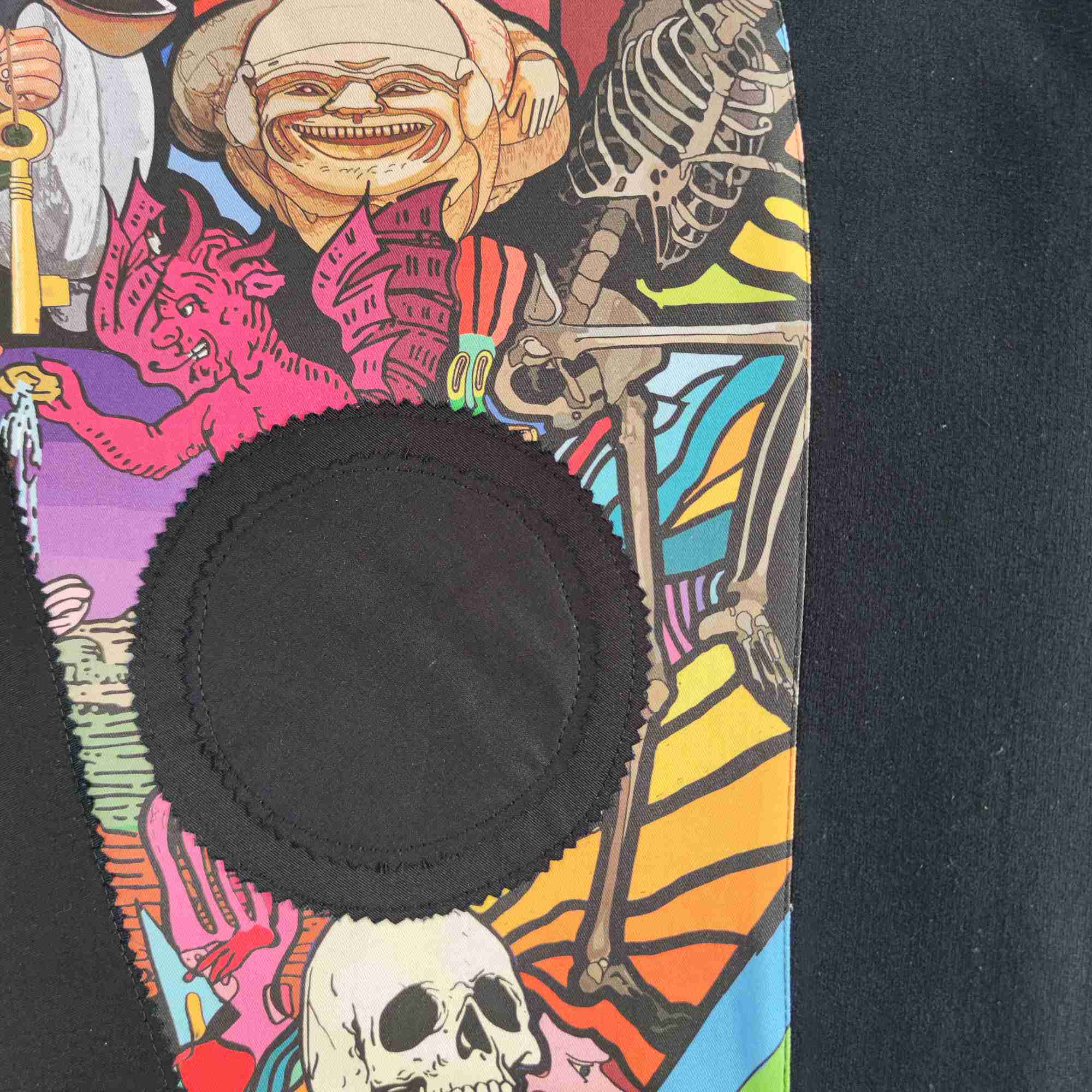 Felpa Nera Life and Death - OG - Front - Black - immagine 3