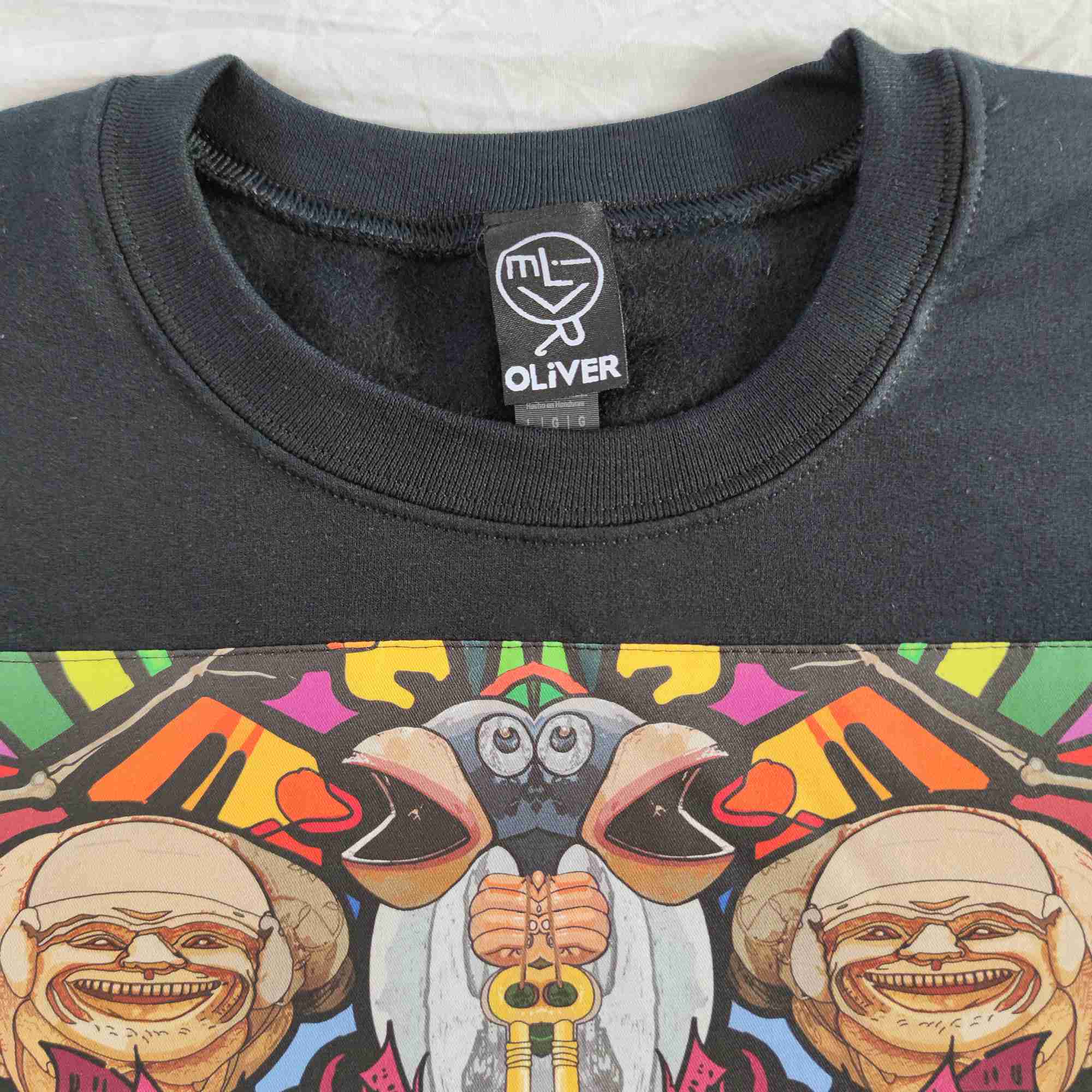 Felpa Nera Life and Death - OG - Front - Black - immagine 6
