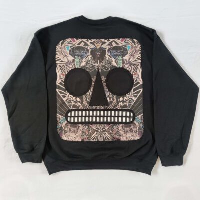 LIFE AND DEATH - INVERTED - Back - Black