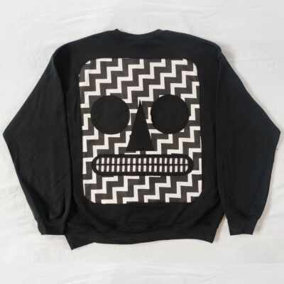 THE BLACK LODGE - OBLIQUE - Back - Black